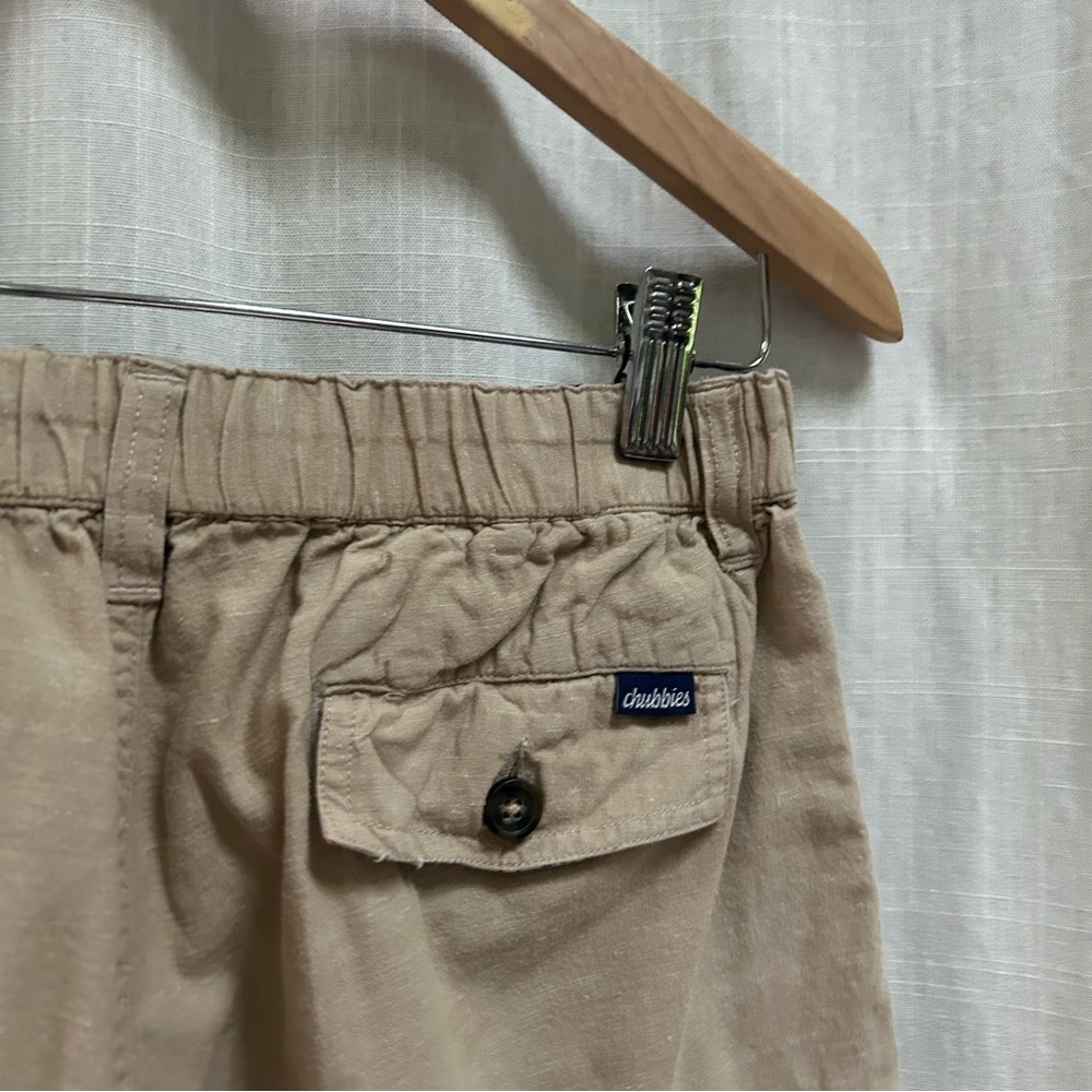 Chubbies 4” cotton, Lyocell, stretch shorts khaki size medium - Picture 10 of 12